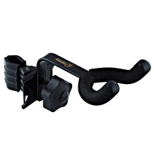 Ortega Guitars Ukulele Stand Accessories - Stand Holder for Ukulele and Mandolin - Metal, Black (OMUH-BK)