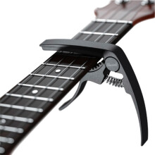 HAVENDI Capo for Guitar + 3 Picks | Easy to use | Capo for Guitar - Acoustic Guitar, Classical Guitar, Electric Guitar & Ukulele