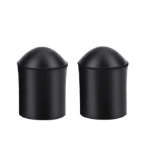 Double Bass Endpin Protector - 2pcs Double Bass Endpin Rubber Tip Stopper Black Protector End Cap Accessory