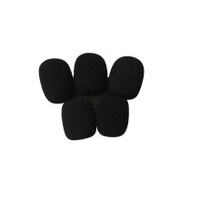Cloud II Mic Foam Replacement for HyperX Cloud II/Mix/Alpha/Alpha Alpha-S/Cloud Chat Headset Microphone Pop Filter Cover (5 PCS)