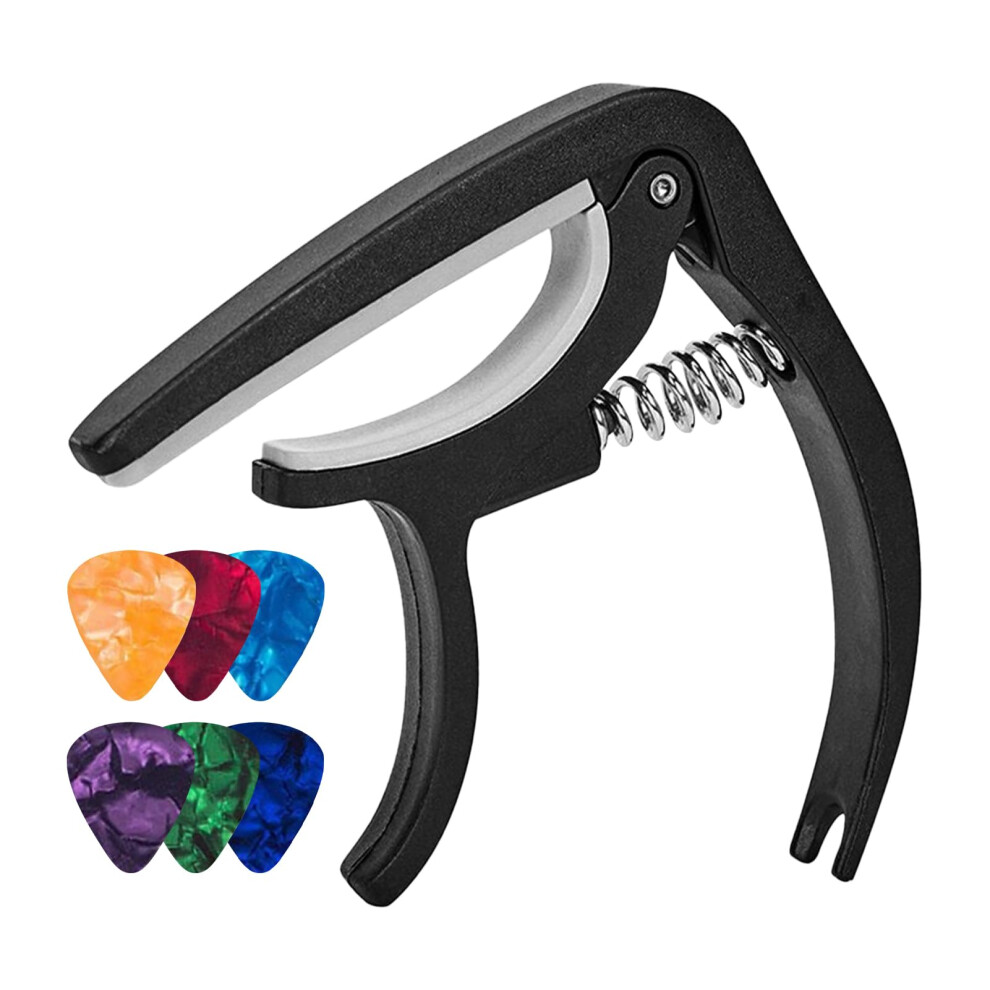 Ulvironte Guitar Capo, Pick Capo, Quick Change-Capo For Acoustic & Electric Guit