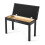 MUSTAR Piano Bench Piano Stool with Storage, 74cm Large Seat Solid Woo 1