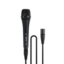 Phenyx Pro Vocal Microphone, Supercardioid Dynamic Mic with 16.4 ft XLR Cable, Mic Clip, Storage Bag, Wired Handheld Microphone for Singing, Stage, S