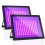 AffyBulb 2-Pack 150W UV Blacklight for Halloween & Partyn 1