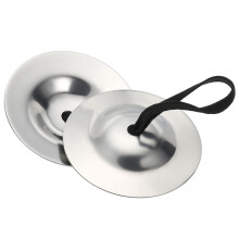 PATIKIL Finger Cymbal, 1 Pair Belly Dancing Finger Zills Brass Hand Cymbals Small Musical Instrument for Dancer Party