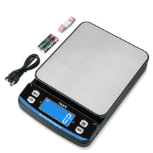 ACCT 110lb Postal Scale – High Precision Shipping Scale with Tare, Count, and Hold Functions, 5 Units, Dual Power Options, Perfect for Mailing