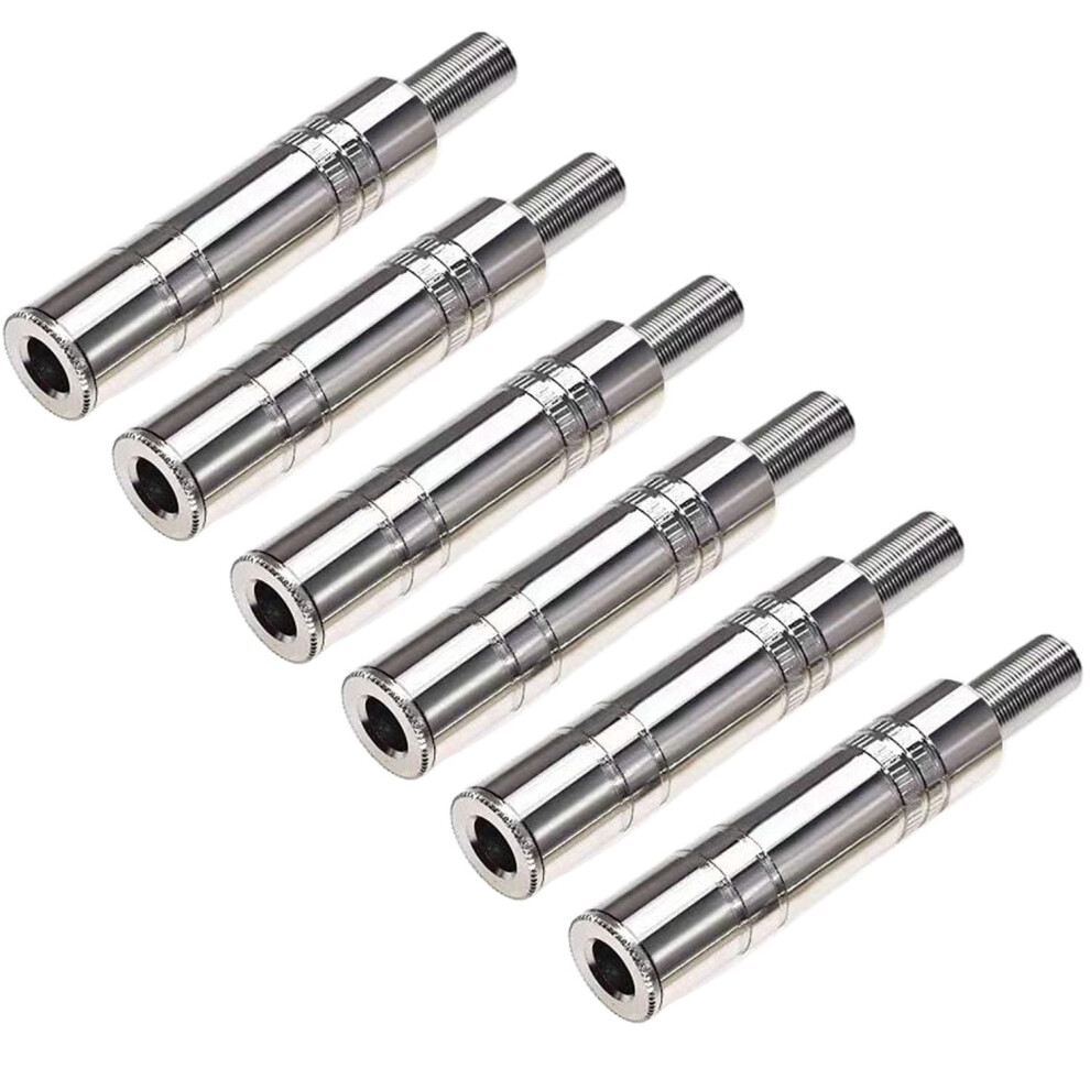 Runcci-Yun 6,35Mm 1/4 Inch Female Guitar Input Jack, 6,35Mm Trs Stereo