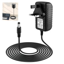 12V 2A Power Adapter for Yamaha Keyboard PA-130A PA-130B PA-150B, 2M Cable