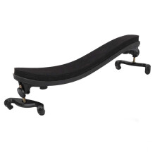 Ziranee Viola Shoulder Rest, Collapsible for Violin 4/4-3/4 & Viola 13"-14", Fits 4/4 and 3/4 Violins, 13"-14" Violas, Black, Manual, Polished Finish
