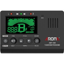 Ulumac Aroma 3 in 1 Digital Metronome Tuner for All Instruments - Guitar, Piano, Violin, Bass, Ukulele, Trumpet, Flute, Clarinet - Accurate Chromatic