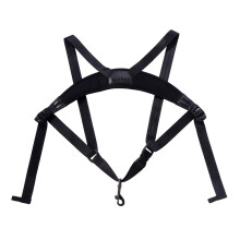 Rayzm Saxophone Strap for Adults and Children, Double Shoulders Neoprene (SBR) Memory Foam Strap for Sax, Padded Adjustable Harness Strap for Alto/Te