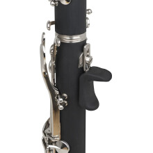 OriGlam Clarinet Thumb Rest Cushion Protector, 1.5mm Metal, for Oboe Clarinet Instruments (Black)