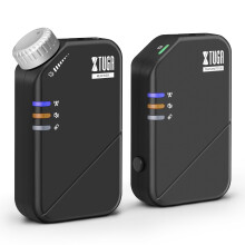 XTUGA J02S Wireless In Ear Monitor System, 2.4G Stereo/Mono In Ear Monitor System 4.5ms Low Latency, One to More In Ear Monitors for Band, Singer, Li