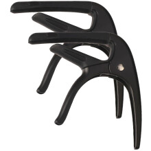Guitar Capo for Acoustic and Electric Guitars 2 Packs Capo guitar accessories with 5 Picks (Black-Black)