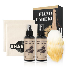 Shaevle ProTone All-in-One Piano Cleaner & Polish Kit - Piano Maintena