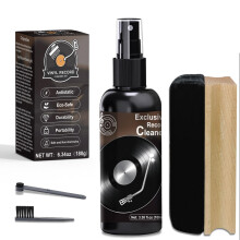 DINGSEN Vinyl Record Cleaner Kit - Complete 4-in-1 Vinyl Records Clean