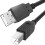 Ancable 7.5M USB B MIDI Cable for Instruments, Compatible with Piano, Midi Controller, Midi Keyboard, Audio Interface Recording, USB Microphone and M 1