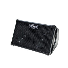 Coolmusic BP40D Rechargerable Acoustic Guitar Amplifier Electrical Guitar Amp-Keyboard Amplifier 80W W/Bluetooth with Reverb Chorus Delay Effect, 6 I