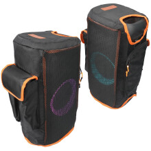 Protective Cover for PartyBox On-The-Go Essential Speaker Shield, Scratch-Resistant, Dust Proof Shell, Custom Fit Speaker Jacket, Breathable Mesh Sle
