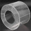 2Pc Round Acrylic Cake Display Board Cake  Smoother Scraper Cake Tray DIY Round Decor Cake Refillable Board(A) 7