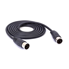 HTGuoji 4 Pin DIN Male Plug Connector Cable, 1.5 Meter / 5 FT DIN Audio Connector Extension for DVR Digital Video Recorder & Devices