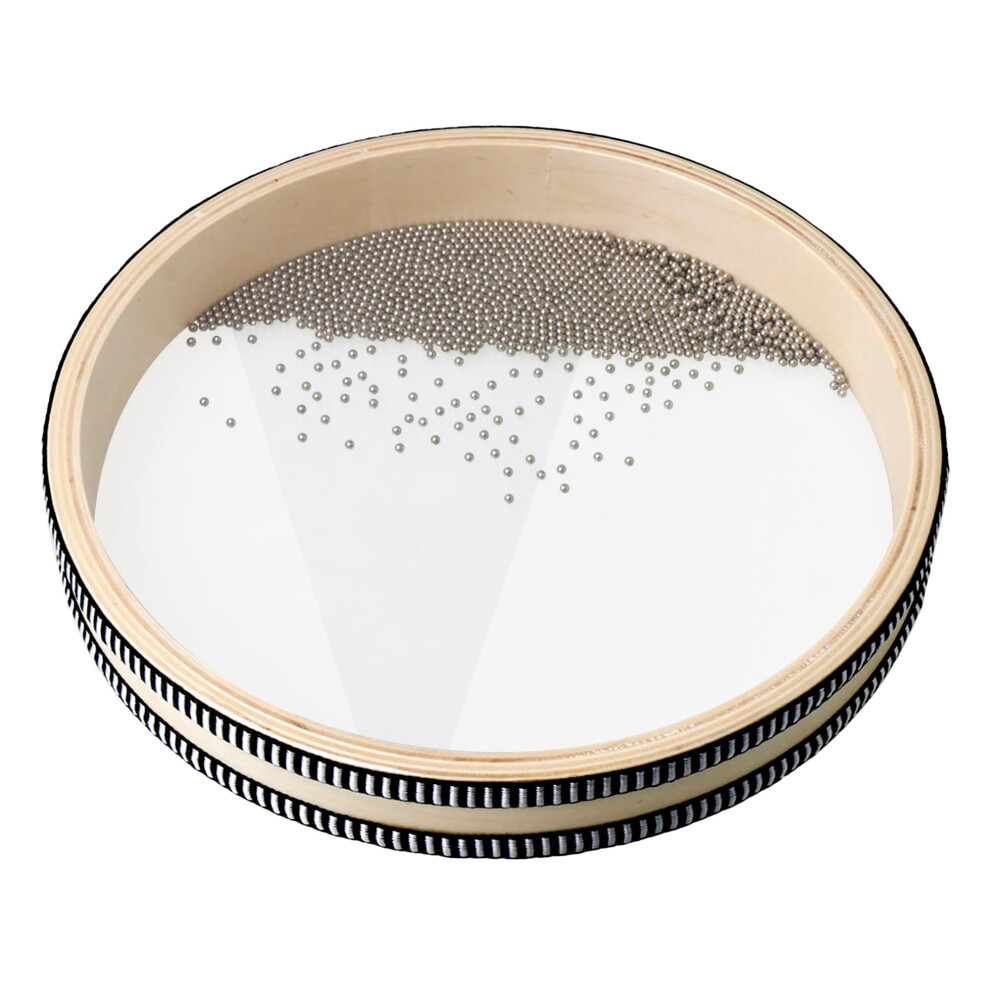 Yibuy Wave Bead Ocean Drum Musical Instrument Hand Percussion 10 Inch