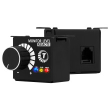 Taramps Monitor Level Remote Controller Volume Regulator Bass Knob Exclusively for Taramps Specific Amplifier, Volume Remote, Black, Small, Adjuster