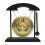 Mini Desktop Gong Table Wind Chime Percussion Instruments with Mallet for Home D 1