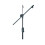HERCULES MS533B Hideaway Boom Stand, Black 1