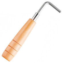 Musiin 4mm Truss Rod Wrench, Repair Tool with Wood Handle compatible with Acoustic Electric Guitar Truss Rod Adjustment