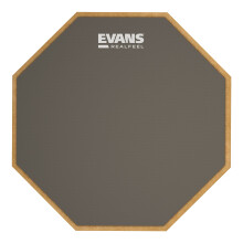 Evans ARF-7GM RealFeel - Drum Practice Pad - Drum Pad - Drummer Practice Pad - Gum Rubber, Single Sided, Mountable, 7 inch