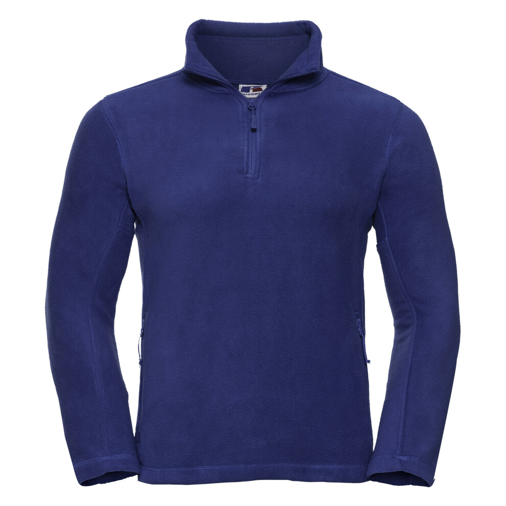 Russell (2Xl, Bright Royal) Mens 1/4 Zip Outdoor Fleece Top