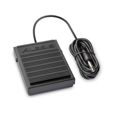 Alesis ASP-1 MKII Universal Sustain Pedal and Momentary Footswitch with 5ft Cable and Non-Slip Bottom