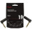 Fender Fender 990820095 Deluxe Series Patch Cable - 1 ft – ANG/ANG - Black Tw 1