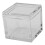 60Pcs Acrylic Box Trays for 0.39Inch 10mm Elements Cubes Clear Case Periodic Table Bracket for Elements Collections 7