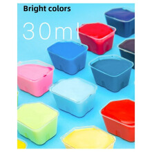 24Color Jelly Gouache Paint Set Art Beginner Concentrated Gouache Paint 30ML Replaceable Pack Gouache Refill
