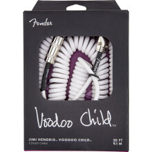 Fender 990823002 Hendrix Voodoo Child Vintage-Style Cable - 30ft - White