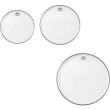 Remo PP-1420-BE Emperor Clear Tom Drumhead Pack - 10", 12" & 16"