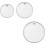 Remo PP-1420-BE Emperor Clear Tom Drumhead Pack - 10", 12" & 16" 1