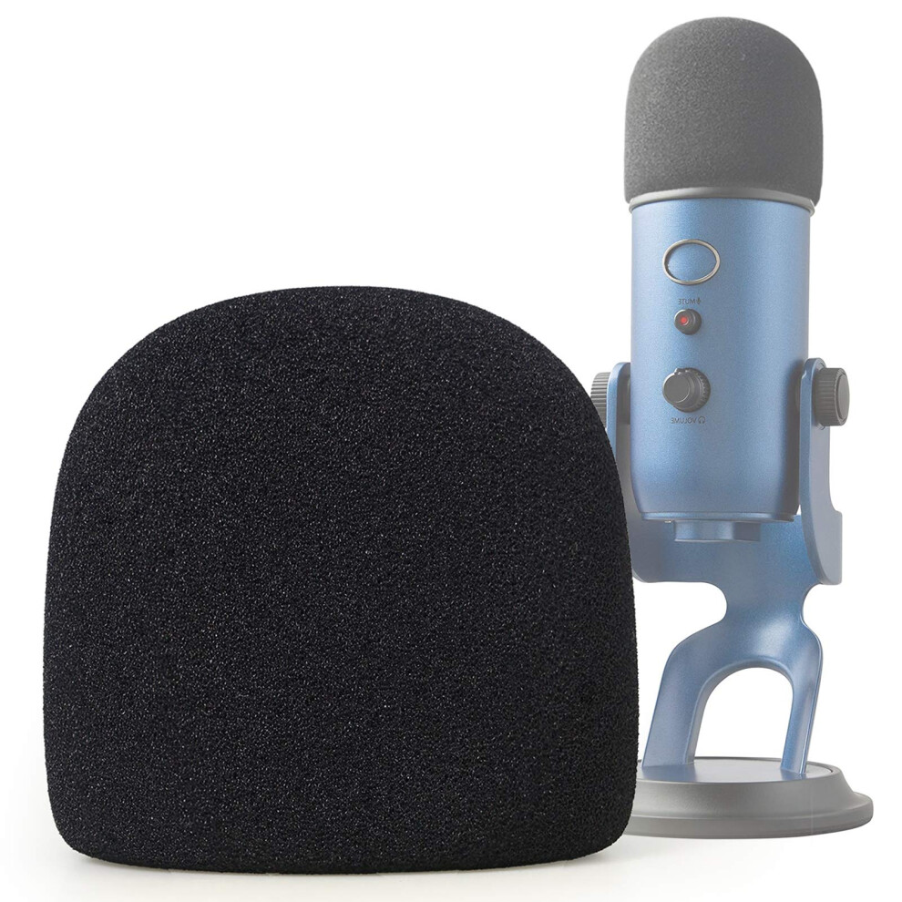 Sunmon For Blue Yeti Microphone Cover Foam, Microphone Windscreen Spon