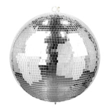 Fuzzix MB40 Large Mirror Disco Ball 40cm, Metal Hanging loop, 3.9kg