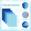 woric 60 Sheets Easter Tissue Paper 50  35cm Coloured Tissue Paper Spring G 2
