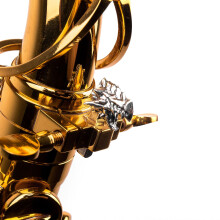 ArtTone Saxophone Booster – Vibrations Stabilizer & Stylish Sax Accessory (925 Silver, Dragon style)