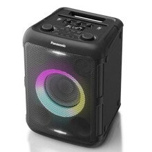 Panasonic SC-BMAX10E-K Portable Party Speaker with Bluetooth, Built-in Lights, 1