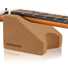 COENGWO Guitar Neck Rest, Guitar Neck Cradle Support Pillow String Instrument Luthier Cleaning Kit Tool for Guitar Workstation, Ukuleles, Violins, Ba