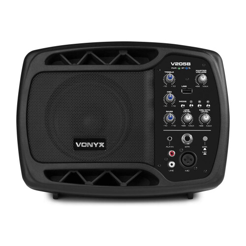 VONYX V205B Compact Personal Active Monitor PA System, Bluetooth Speaker