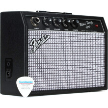 Fender Mini '65 Twin Guitar Amp, Portable Practice Amplifier with Headphone Jack