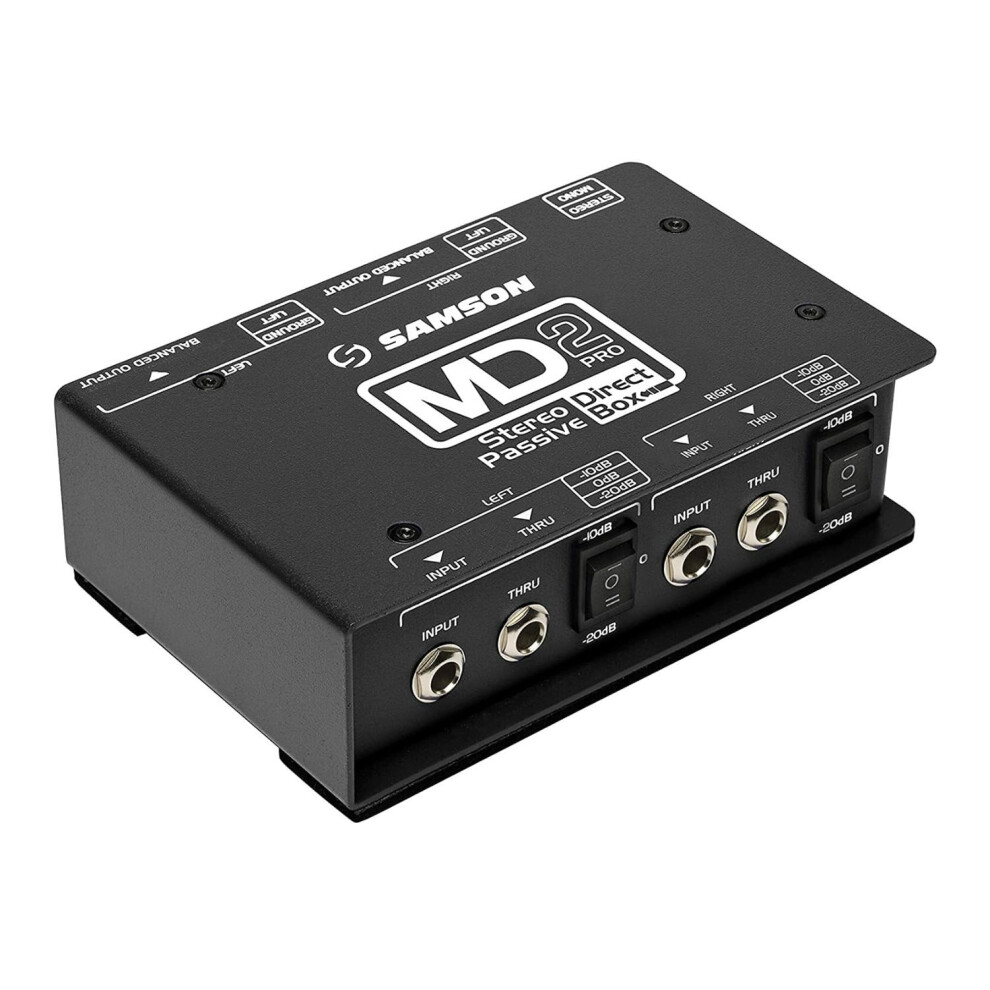 Samson S-Max Md2pro - Stereo Passive Direct Box