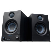 PreSonus Eris 3.5BT Gen 2, Studio Monitor Speakers with Bluetooth, Pair, 3.5 Inch, 2-Way, Powered Desktop Speakers for Multimedia, Gaming, Studio-Qua