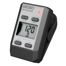 Seiko DM51SE Clip-on Digital Metronome with Clock Function